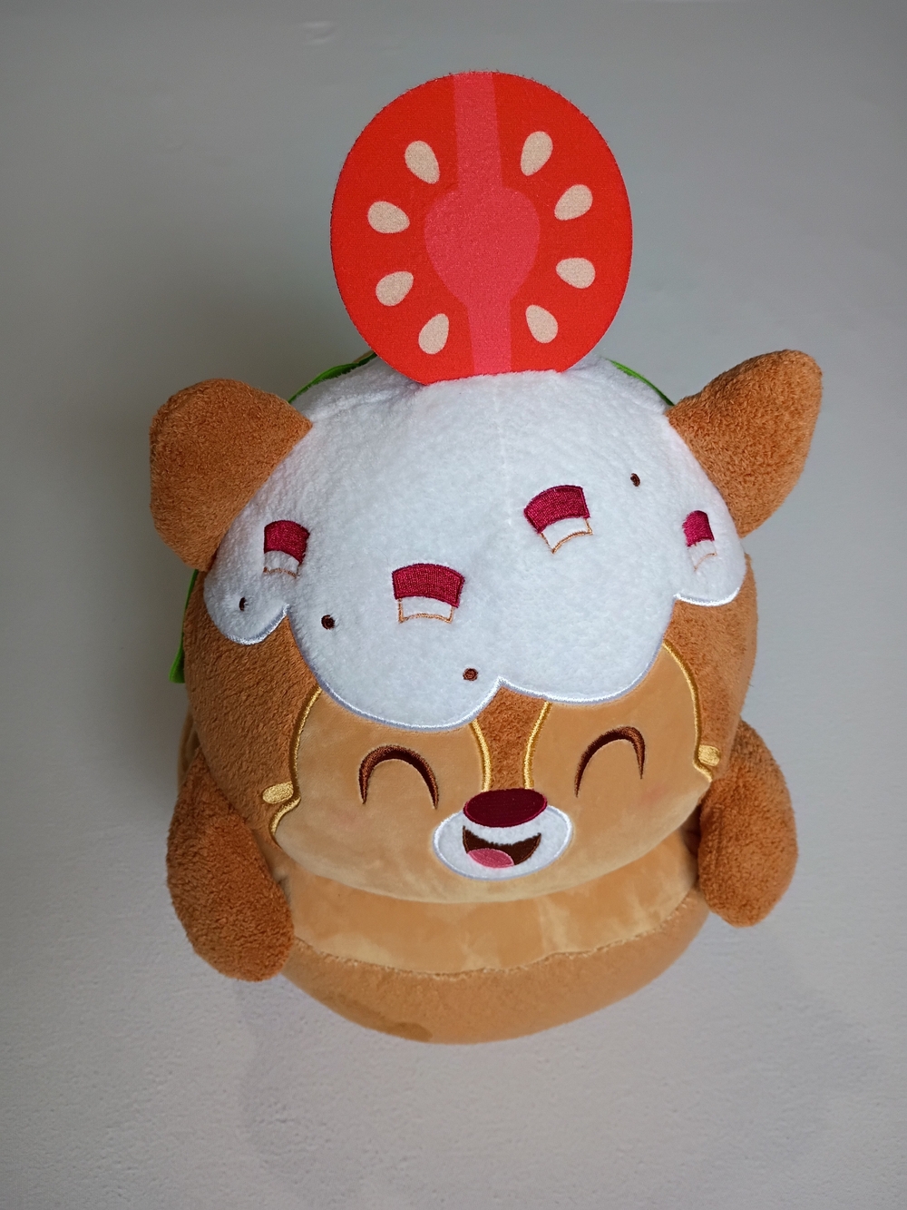Disney Munchlings plush toy featuring Dale as a Falafel Pita Pocket 15inches